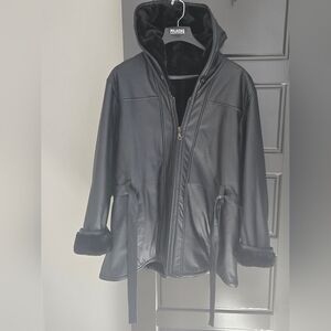 Wilson's Belted Leather Jacket